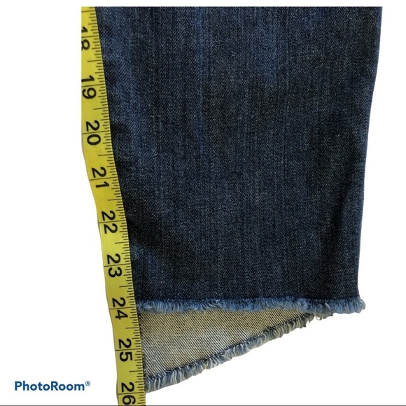 Joes The Debbie Crop High Rise Boyfriend Jeans Distressed Japanese Premium Denim - Picture 4 of 5